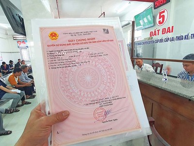 Việc vận hành chính quyền 2 cấp sẽ giúp thủ tục về đất đai nhanh hơn 