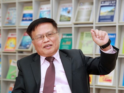 TS. Nguyễn Đình Cung, nguyên Viện trưởng Viện Nghiên cứu quản lý kinh tế Trung ương, nay là Viện Nghiên cứu chính sách và chiến lược (CIEM) . Ảnh: Chí Cường 