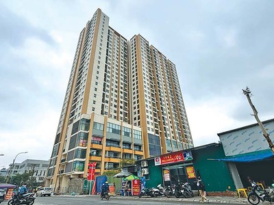 Trong vòng chưa đầy 1 năm, căn hộ chung cư Pandora (Thanh Xuân, Hà Nội) đã tăng giá tới 22%. Ảnh: Trương Thanh 