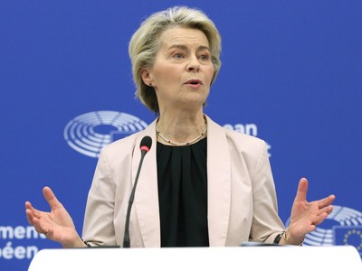 Chủ tịch Ủy ban châu Âu Ursula von der Leyen. Ảnh: THX/TTXVN