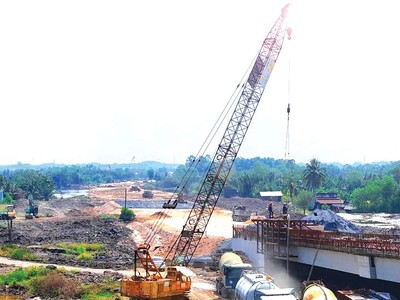 Dự án thành phần 1 (đoạn qua TP.HCM) thuộc Dự án Vành đai 3 TP.HCM có chiều dài 47,35 km, tổng mức đầu tư hơn 22.411 tỷ đồng. Ảnh: Song Lê