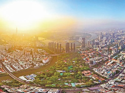 TP.HCM nhận được sự quan tâm lớn của các nhà đầu tư để phát triển trung tâm tài chính quốc tế. Ảnh: Lê Toàn 