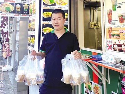 Mạc Đức Mạnh, nhà sáng lập Sóc Con Fast Food. 