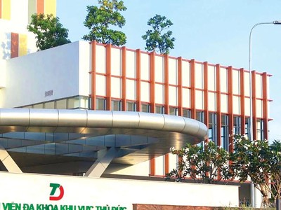 Bệnh viện Đa khoa khu vực Thủ Đức đã được khánh thành vào tháng 4/2025. Ảnh: Hoài Nhiên