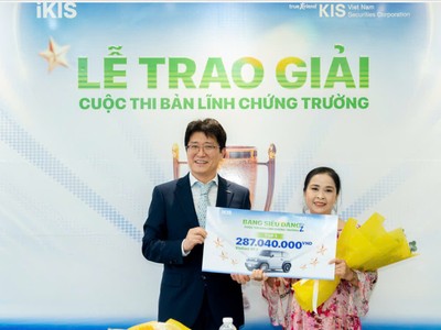 Chứng khoán KIS vinh danh và trao giải những nhà đầu tư xuất sắc tại “Bản lĩnh chứng trường” mùa 2