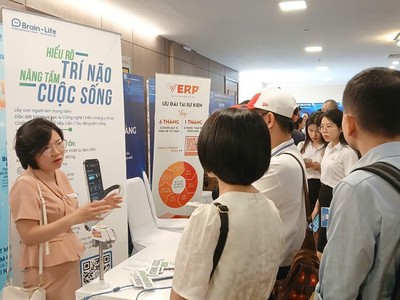 Nhiều sản phẩm khoa học công nghệ mới được giới thiệu tại Ngày hội Khởi nghiệp đổi mới sáng tạo thành phố Đà Nẵng.