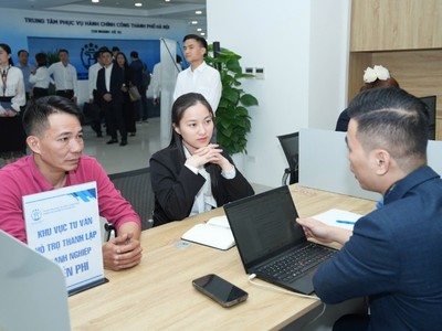 TP. Hà Nội sẽ triển khai loạt tiện ích miễn phí tại các điểm phục vụ hành chính công từ 1/8/2025.