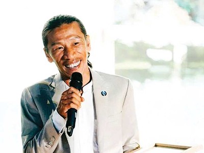 Doanh nhân Nguyễn Mạnh Bình San, Chủ tịch Công ty cổ phần Landscape Association Corporation. 