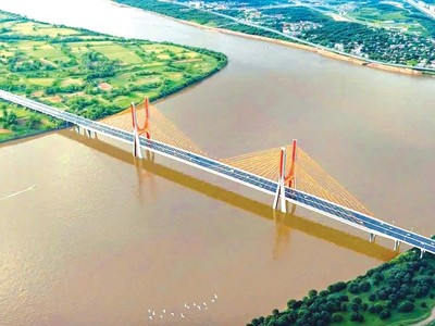 Cầu Ngọc Hồi dự kiến được khởi công ngày 19/8/2025. Ảnh phối cảnh: Internet