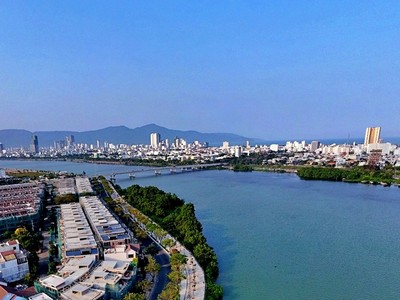 Dự án nhà ở xã hội có vốn 1.225 tỷ đồng nằm trên đường dẫn lên cầu Tiên Sơn, TP.Đà Nẵng.