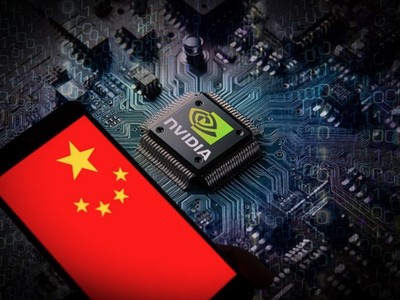 Hãng chip Mỹ Nvidia lo ngại vị thế dẫn đầu của họ có thể bị lung lay nếu doanh số bán hàng cho Trung Quốc bị “bỏ trống”. Ảnh: AFP