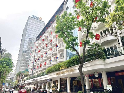 Nhiều khách sạn tại Hà Nội đã đạt công suất phòng trên 90%. 