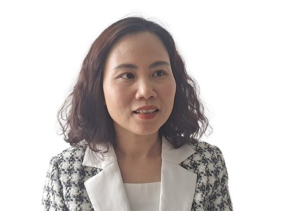 Bà Phí Hương Nga, Trưởng ban Ban Thống kê công nghiệp và xây dựng (Cục Thống kê, Bộ Tài chính) 