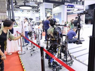 Hội nghị cũng đã ra mắt tổng cộng 123 sản phẩm mới, giới thiệu những đột phá mới nhất trong lĩnh vực robot