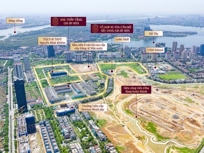 Khu vực Tây Bắc Hà Nội - “Vùng trũng giá” của phân khúc biệt thự hạng sang