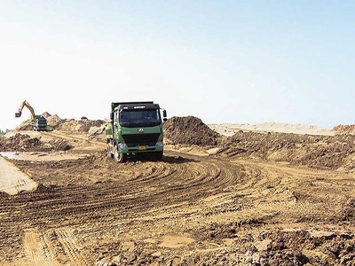 Thi công Dự án Đầu tư xây dựng tuyến đường cao tốc Ninh Bình - Hải Phòng, đoạn qua tỉnh Nam Định (cũ) và Thái Bình (cũ). 