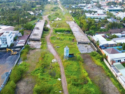 Dự án thực hiện hơn 40% khối lượng công việc thì bị dừng từ năm 2020 tới nay