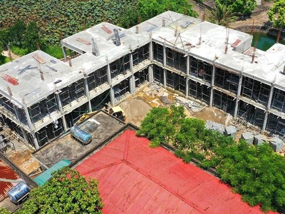 Gói thầu Thi công xây dựng thuộc Dự án Trường THCS Thuận Hưng có giá 35,645 tỷ đồng, là công trình dân dụng cấp III. Ảnh minh họa: Nhã Chi