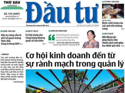 Báo Đầu tư số 110
