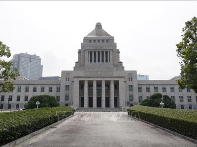 Tòa nhà Quốc hội Nhật Bản tại Tokyo. Ảnh tư liệu: Kyodo/TTXVN