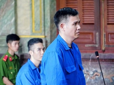 Bị cáo Phạm Văn Tam tại toà.