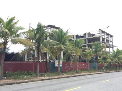 Dự án Khu du lịch nghỉ dưỡng Thành An bị chậm tiến độ nhiều năm. Ảnh: Vĩnh Chi