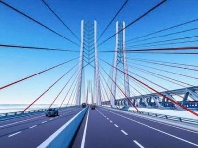 Phối cảnh cầu Cần Thơ 2.