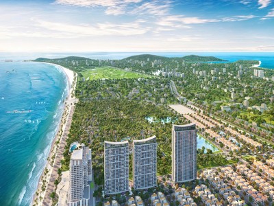 Bộ đôi tháp Blanca 6-7 sở hữu tầm nhìn đắt giá bậc nhất Vũng Tàu.