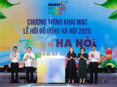Khai mạc Lễ hội Đồ uống Hà Nội 2025 với chủ đề “Thưởng vị Hà Nội” 