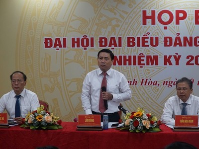 Đại hội đại biểu Đảng bộ tỉnh Khánh Hòa lần thứ I, nhiệm kỳ 2025 - 2030 sẽ diễn ra trong 2,5 ngày, từ ngày 21/9 đến 23/9. Ảnh: X.H 