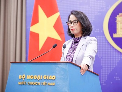 Người phát ngôn Bộ Ngoại giao Phạm Thu Hằng trả lời báo chí chiều 25/9.