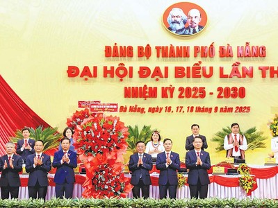 Đại hội đại biểu lần thứ I, Đảng bộ TP. Đà Nẵng đã định vị rõ vị thế phát triển của thành phố, trở thành cực tăng trưởng của đất nước 
