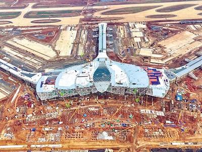 Cảng hàng không quốc tế Long Thành đang khẩn trương xây dựng để đưa vào hoạt động 