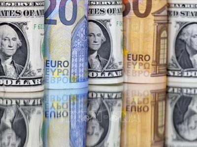 Đà tăng của đồng euro được dự báo sẽ tiếp tục trong những tháng tới. Ảnh minh họa: REUTERS/TTXVN