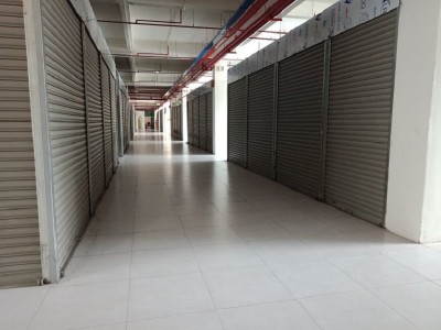 Bên trong Dự án Chợ Đầm Nha Trang thời điểm mới vừa xây dựng. Ảnh: Linh Đan 