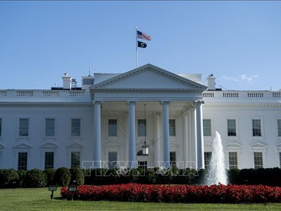 Nhà Trắng ở Washington, D.C., Mỹ. Ảnh: THX/TTXVN