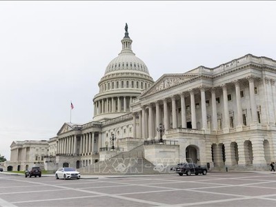 Tòa nhà Quốc hội Mỹ tại Washington D.C. Ảnh: THX/TTXVN