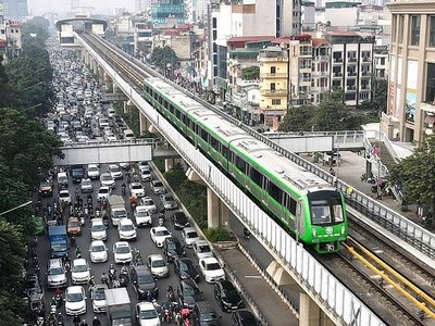 Đường sắt đô thị Cát Linh - Hà Đông (Hà Nội).