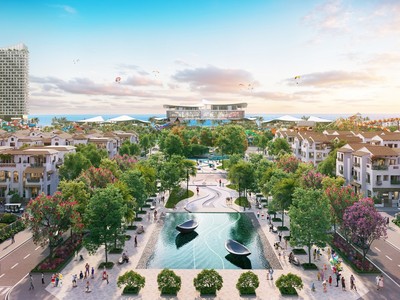 Blanca City sở hữu 8 công viên cảnh quan mang lại nhịp sống an yên bên biển