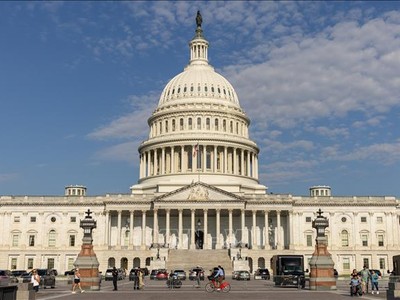 Tòa nhà Quốc hội Mỹ tại thủ đô Washington DC. Ảnh: THX/TTXVN