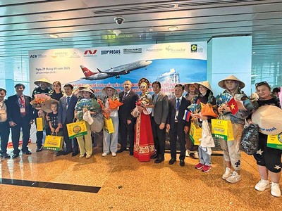 Khách Nga quay trở lại Khánh Hòa sau gần 5 năm “ngủ đông” (Ảnh: Linh Đan) 