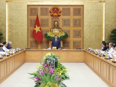 Thủ tướng Chính phủ Phạm Minh Chính, Chủ tịch Hội đồng Thi đua - Khen thưởng Trung ương chủ trì Phiên họp thứ 14 của Hội đồng Thi đua - Khen thưởng Trung ương.