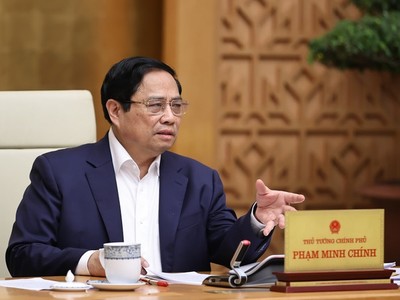 Thủ tướng Chính phủ Phạm Minh Chính làm Trưởng Ban Chỉ đạo quốc gia về dữ liệu. Ảnh: VGP