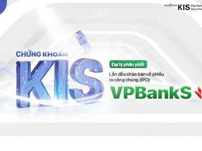 Chứng khoán KIS là đại lý phân phối cổ phiếu IPO của VPBankS