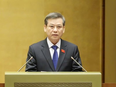 Chánh án Tòa án nhân dân tối cao Lê Minh Trí . Ảnh: PT 