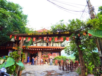 Một homestay tại bản Pác Ngòi. Ảnh: Hạnh Phúc.