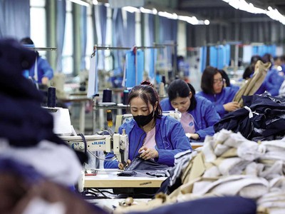 Dệt may là một trong những mặt hàng tận dụng tốt EVFTA để xuất khẩu sang châu Âu. Ảnh: Đức Thanh 