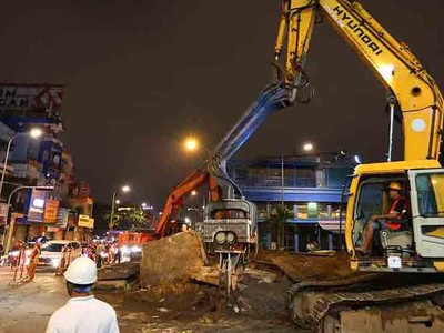 Đẩy nhanh di dời hạ tầng kỹ thuật phục vụ khởi công tuyến metro số 2 