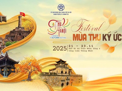 Festival Thu Hà Nội lần thứ 3 năm 2025 sẽ diễn ra từ ngày 21 đến 23/11/2025, tại phố đi bộ Trần Nhân Tông và Công viên Thống Nhất.