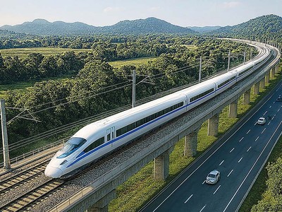 Dự án Đường sắt tốc độ cao Hà Nội - Quảng Ninh dự kiến đưa vào khai thác thương mại trong năm 2028 